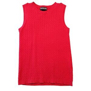 Vintage Red Sweater Vest